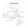 Universal Motorcycle License Plate Bracket Rear Tail Tidy License Plate