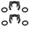 2PCS A/C Condenser Hard Line Lock Clamp Clip 88718-1E150 for