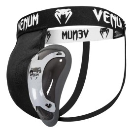 Venum Competitor Groinguard And Support (silver Series), Bl                                                                                           