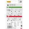 Command 8 Small Removable Strips White - Damage Free Attachment
