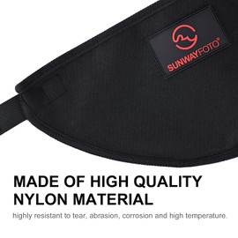 SUNWAYFOTO TSB-01 Tripod Weight Stone Bag Heavy Duty Sandbag Butler Bag on Tripod Legs Black Black Classic, black, Classic