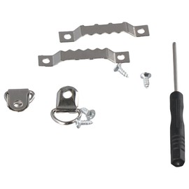 Upluckey Picture Hangers Kit 251 Pcs Stainless Steel Heavy Duty Sawtooth Hardware with Screws Picture Hanger Assortment