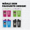 FTWIN Shaker for Gamers and E-Sporters, 600 ml with Measuring