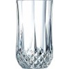 Cristal D'arques Longchamp highball 4 Crystal Glasses 12-oz