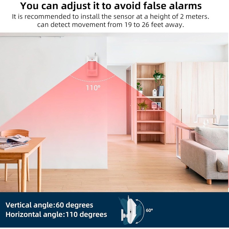 WiFi Alarm Security System, 120dB Home Alarm System with Free