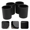 ARTIBETTER 4Pcs Romantic Glass Candle Cup Simple Table Candle Holder