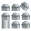 VIVIDA 1-3/8" Fence Post Caps, Chain Link Post Caps, Galvanized