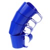 Outanaya 4pcs Pool Side Cup Holder Plastic Beverage Rack for