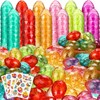 Large Diamond Easter Eggs with Easter Stickers 3 Inch Fillable