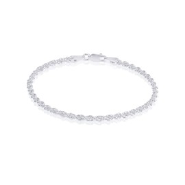 Waitsoul Sparkling/Rope/Box Bracelet for Women Men 2mm 2.5mm 3mm 5mm Diamond-Cut Silver/Gold Sparkling/Box/Rope Chain Bracelet for Gril 6.5/7/7.5/8/8.5/9 Inch, 8 Inch, Silver, no gemstone