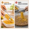 Corn Peeler for Corn on the Cob, 2 Pcs Stainless
