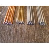1/4"x5.87" rod Brass/ Copper/ Stainless Steel/ Aluminium - 110 Copper