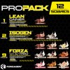 Forzagen ProPack Protein Proteínas Whey-Iso-Gainer 12 Sobres Variedad de Sabores