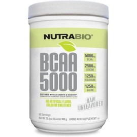 NutraBio BCAA 5000 Powder - Fermented Branched Chain Amino Acids for Muscle Growth & Recovery - Na, 300g, 1개 / NutraBio BCAA 5000 Powder - Fermented Branched Chain Amino Acids for Muscle Growth & Recovery - Na, 300g, 1개