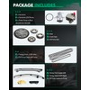 SCITOO Engine Timing Chain With Water Pump Kit Replaces for