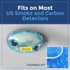 IMPRESA Pack of 12 Temporary Smoke Detector Cover Pack -