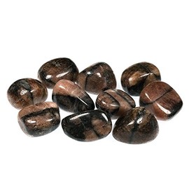 Chiastolite Tumble Stone (20-25mm) - Pack of 5