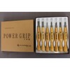 Mikisyo 800077 Power Grip Chisel, Set of 7