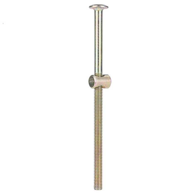 M6 Carbon Steel 120mm Furniture Bolts with Nuts Connector Fastener