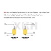 SMT- 1157 AMBER STOCK TAIL LIGHT REAR BRAKE STOP TURN