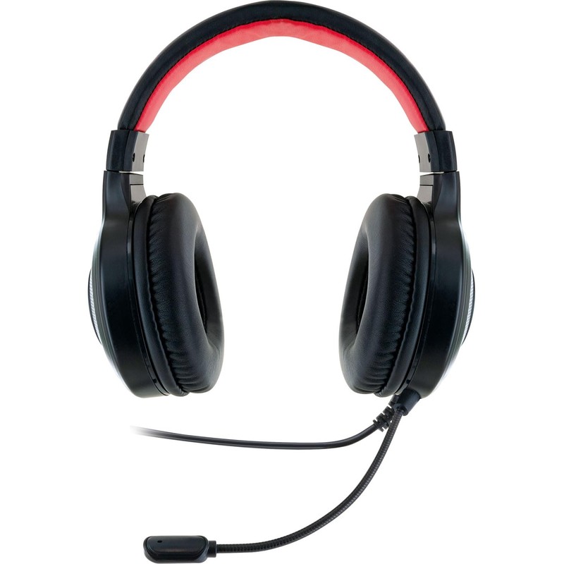 SCHWAIGER GHS1000 013 Headset Headphones Over-Ear LED Lighting Flexible Microphone