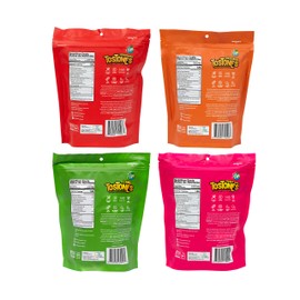 TOSTONES, 2 of Each Flavor, 4 Total Flavors, Original, Lime, Habanero, Sweet Chili, Green Plantains, Crunchy chips, Plantains, Palm Oil and Salt, 3.53 Oz per Unit, 8 Pack,