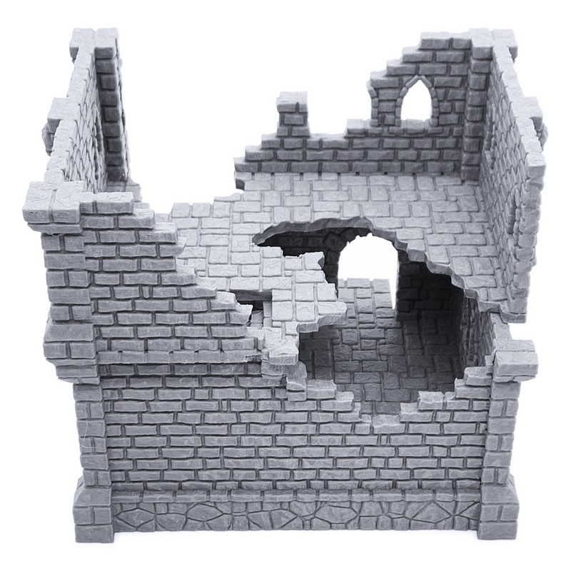 Ulvheim Ruins by Terrain4Print (Set C), 3D Printed Tabletop RPG