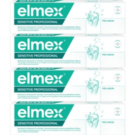 Elmex 4 x Sensitive Professional Toothpaste for Sensitive Teeth - 75 ml