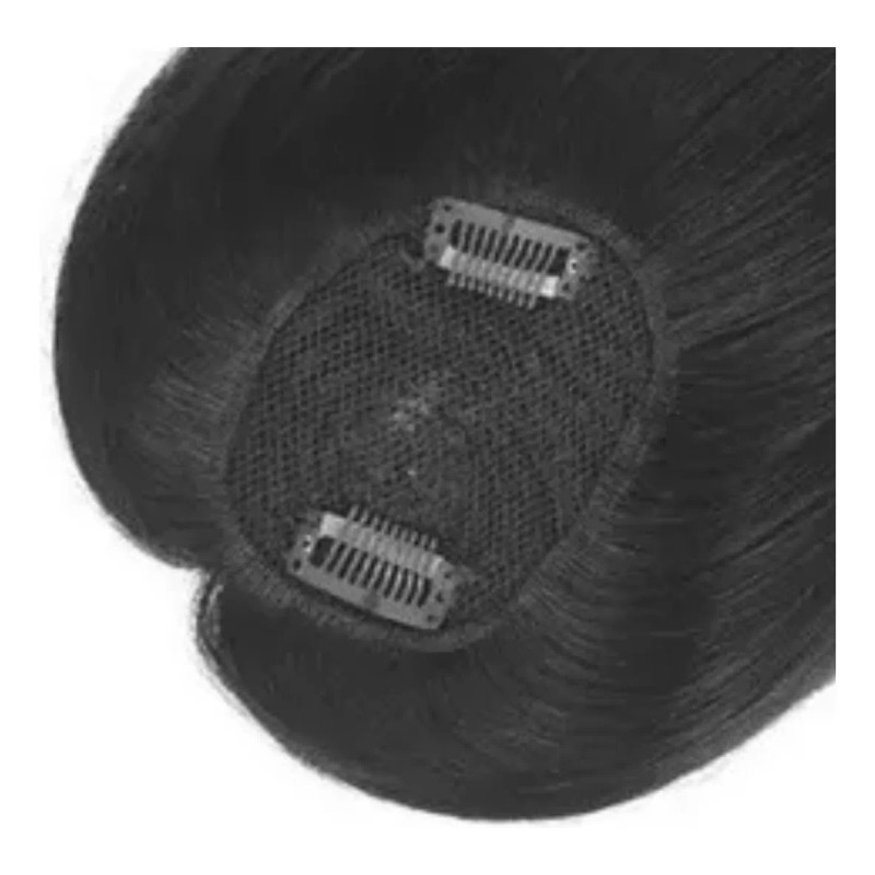 Extensión Toupe Peluquín Postizo Cabello Natural Humano 10in