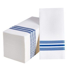 Vplus 150 PACK Guest Towels Disposable Bathroom, Decorative Bathroom Napkins, Soft, and Absorbent Disposable Paper Hand Towel for Dinners, Kitchen, Parties, Weddings, Christmas Party