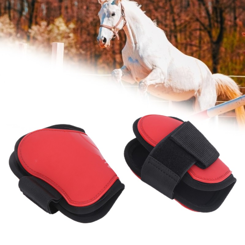 Horse Tendon Boots Horse Riding Fetlock Protectors PU Shell Horse
