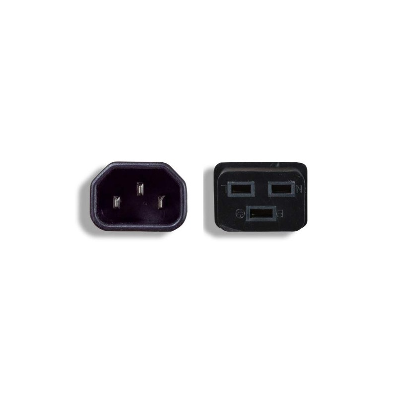 Cablelera AC Power Cord Extension, IEC320 C14 to IEC320 C19,
