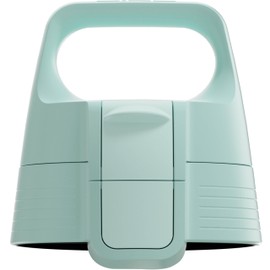 SIGG WMB ONE Top 2 Milky Blue Green Cap (One Size), Replacement Water Bottle, One-Handed & Leak-Proof Cap