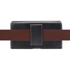 DFV mobile - Horizontal Leather Holster with Belt Loop for