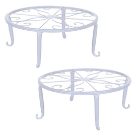 Moderno YM-337-FS YM-337-FS Flower Stand Cat Legs Stylish Flower Bed Planter Outdoor Iron Flowerpot Stand Plate Indoor Set of 2