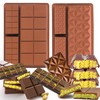 Palksky Chocolate Bar Mold Deep, 2Pack Silicone Chocolate Molds with