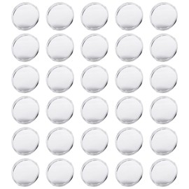 Aristal 40mm Coin Capsules Storage Case Clear Acrylic for Silver Britannia Coin Collectibles Protection 30pcs