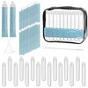 57 Pcs Mini Tampon Flasks for Women, Reusable Flasks Bottle