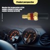 HQRNYP Engine Coolant Temperature Sensor, Oil Temperature Sensor, Automotive Replacement