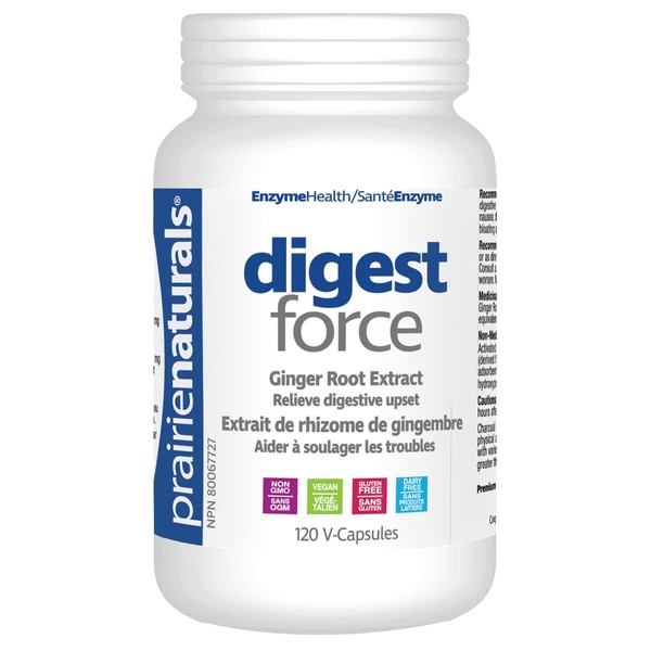 Prairie Naturals Prairie Naturals Digest force with ginger extract activated