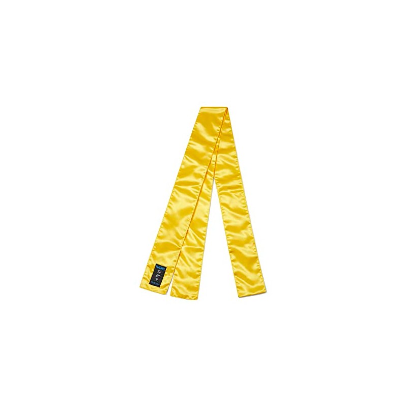 Playwell Martial Arts Grading Satin Kung Fu Sash - Yellow