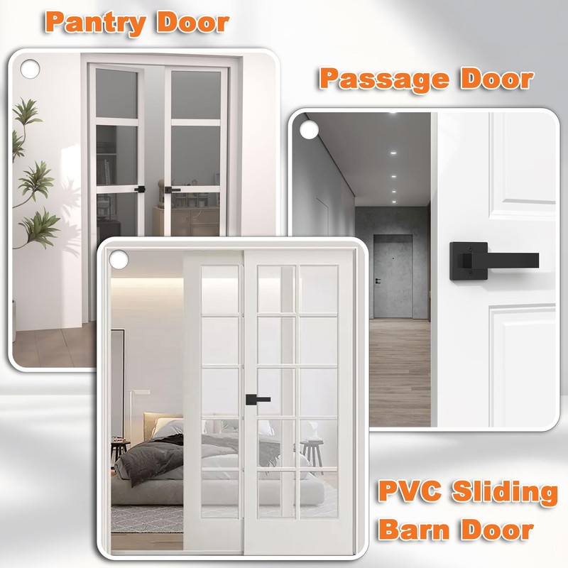 Ainozz Dummy Door Handles Interior - Pack of 2, Matte