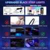 Acrylic Interior Car LED Strip Light, Dreamcolor 10-in-1 RGB Ambient