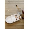 2 piece Simple Transparent Vertical-Striped Bathroom Glass Toothbrush Cup and