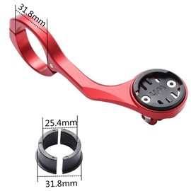 Chooee Fahrrad Halterung für Wahoo Elemnt, Wahoo Elemnt Bolt, Elemnt Mini,Lenkerhalterun für Wahoo Elemnt,Rot CK01