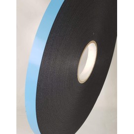 Double Coated Window Glazing Tape, DC-PEF06P, Width 1/16” x Thick 7/8" x 150’ Black