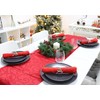 Christmas Concepts® Set of 4 Silver Napkin Rings – Luxury