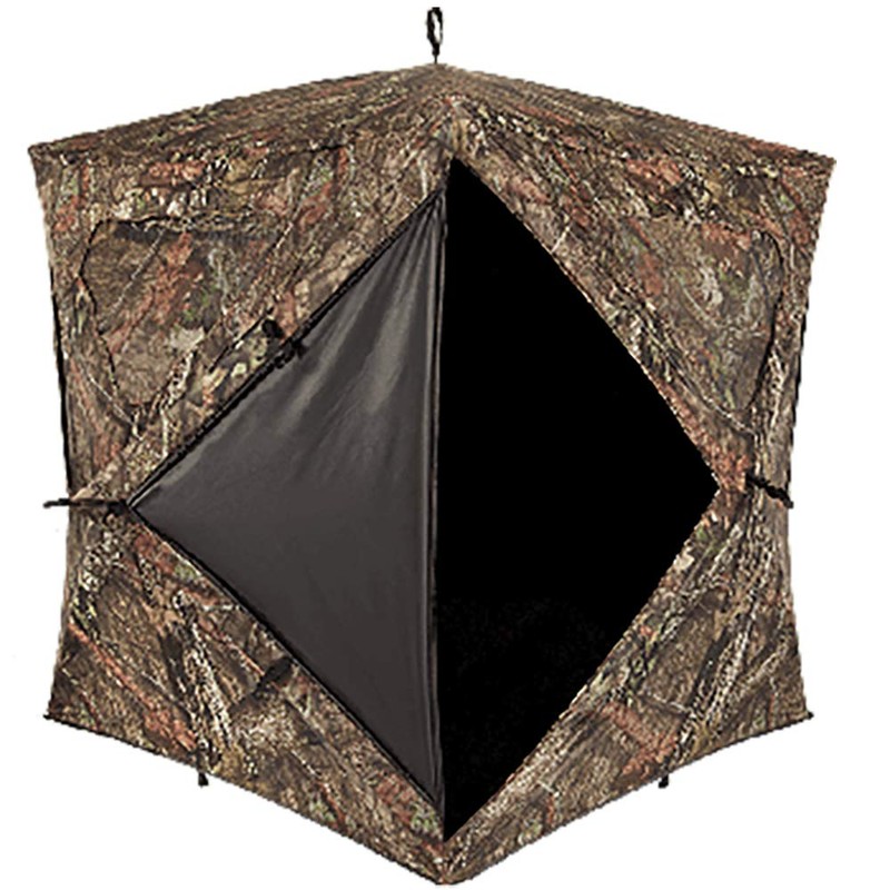 Ameristep Silent Brickhouse Ground Blind Mossy Oak Break Up