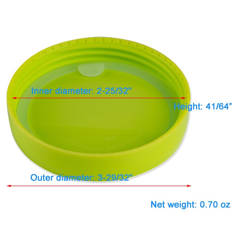 (4-PCs) Travel Bottle Caps Compatible with Como tomo Bottles, Storage