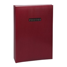 IDEAL TREND Elegance Photo Album for 300 Photos in 10 x 15 cm Memo Insert Photo Album: Colour: Red